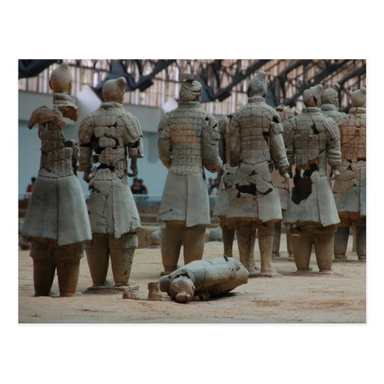Emperor Qin's terracotta army Xian China Postcard