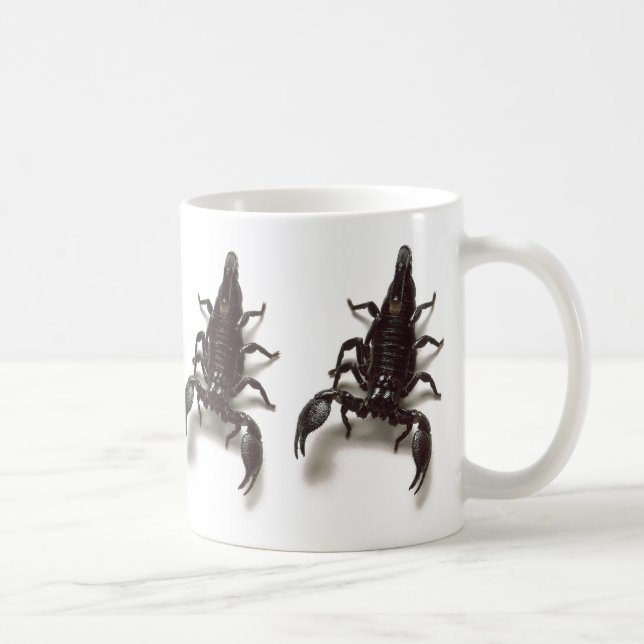 Emperor Scorpion Mug. Coffee Mug (Right)