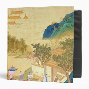 Emperor Wu Ti welcoming a man of letters Binder