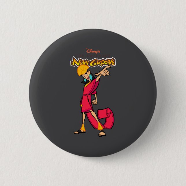 Emperors New Groove Kuzco  2 Inch Round Button (Front)
