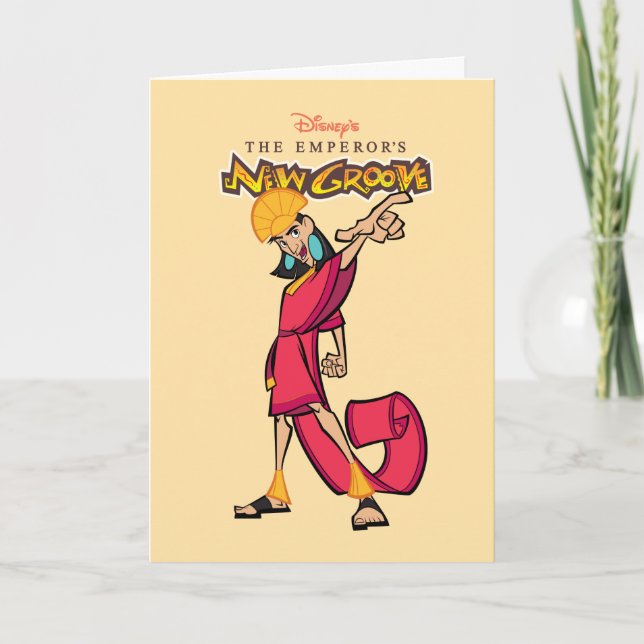 Emperor's New Groove Kuzco Card (Front)