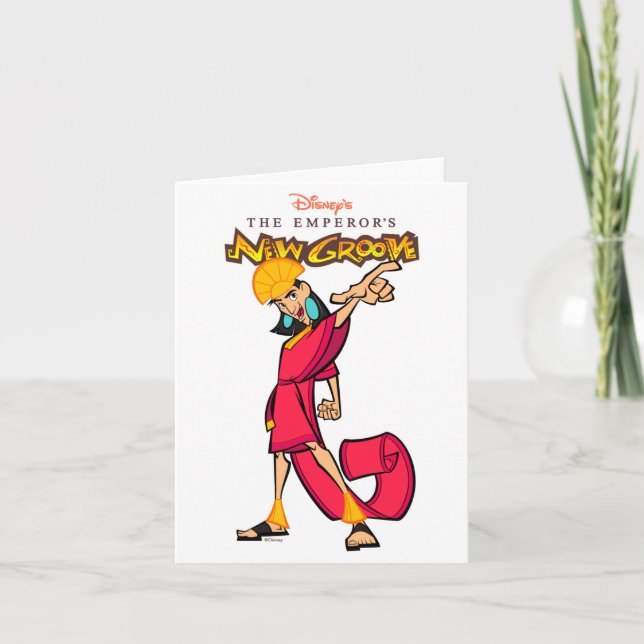 Emperors New Groove Kuzco  Card (Front)