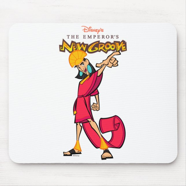 Emperors New Groove Kuzco  Mouse Pad (Front)