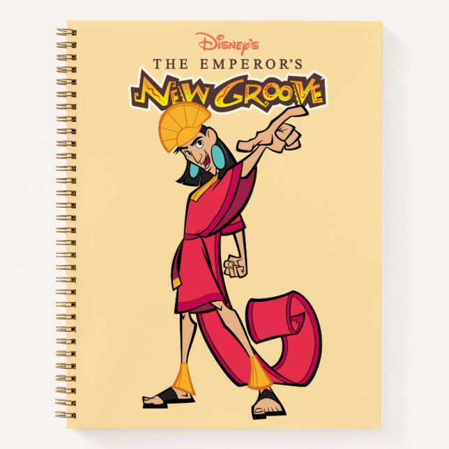 Emperor's New Groove Kuzco Notebook (Front)
