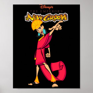 Emperors New Groove Kuzco Poster