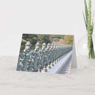 Emperor's Palace Gate in Tokyo Card