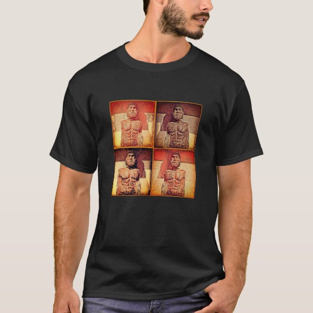 emperor's torso "quad of pecs" t-shirt  (Front)
