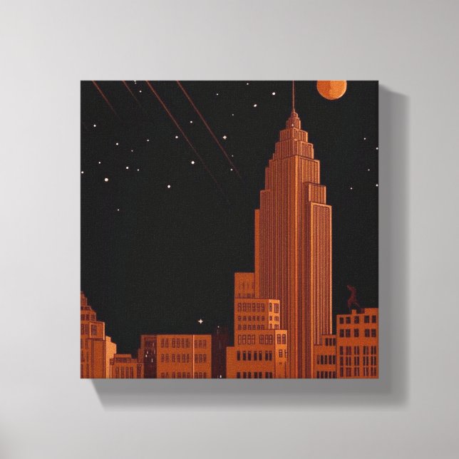 Empire Ascending Canvas Print (Front)