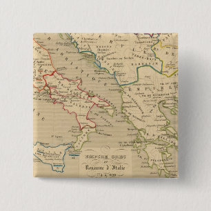 Empire Grec et Royaume d'Italie 774 a 900 2 Inch Square Button