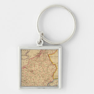 Empire Kingdom of France and Italy, 1812 Keychain