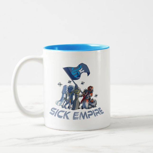 Empire malade - tasse 1 de drapeau de destin (Gauche)