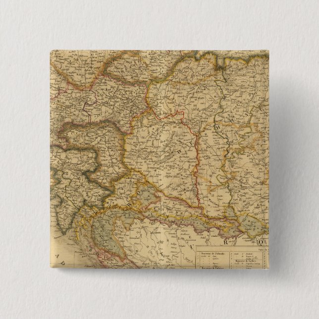 Empire Maps 2 Inch Square Button (Front)