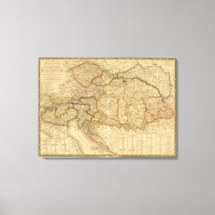 Empire Maps Canvas Print