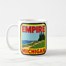 Empire Michigan Vintage Sand Dunes