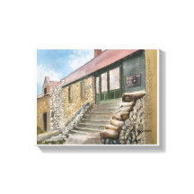 EMPIRE MINE, NEVADA CITY, CALIFORNIA, WATERCOLOR