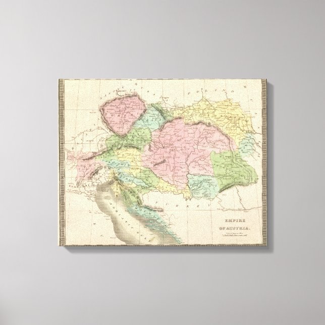 Empire of Austria Canvas Print (Front)
