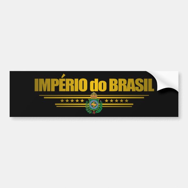 "Empire of Brazil" Bumper Sticker (Front)