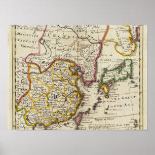 Empire of China, island of Japan Poster