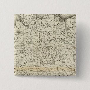 Empire of Germany 2 Inch Square Button