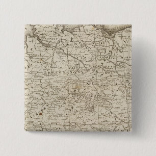 Empire of Germany 2 Inch Square Button