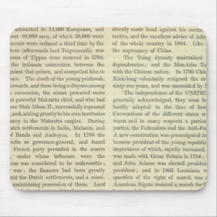 Empire of Napoleon Bonaparte 1811 AD Mouse Pad