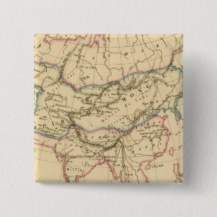 Empire of the Mongols 2 Inch Square Button
