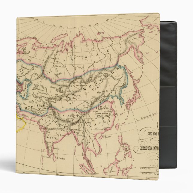 Empire of the Mongols Binder (Front/Inside)