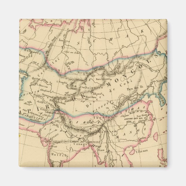 Empire of the Mongols Magnet (Front)