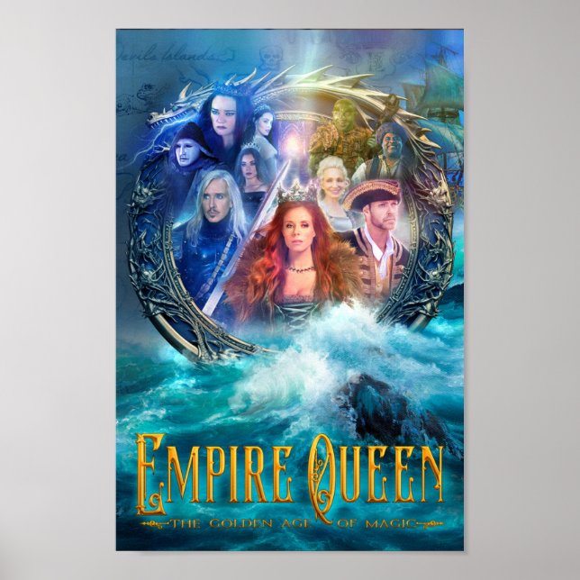 Empire Queen Dragon Ring Poster (Front)