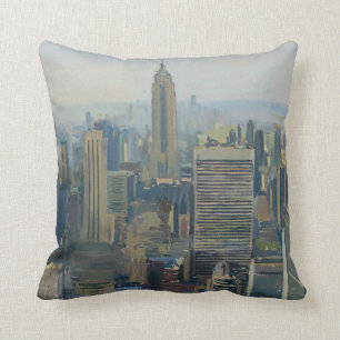 Empire State Building 2012 Throw Pillow