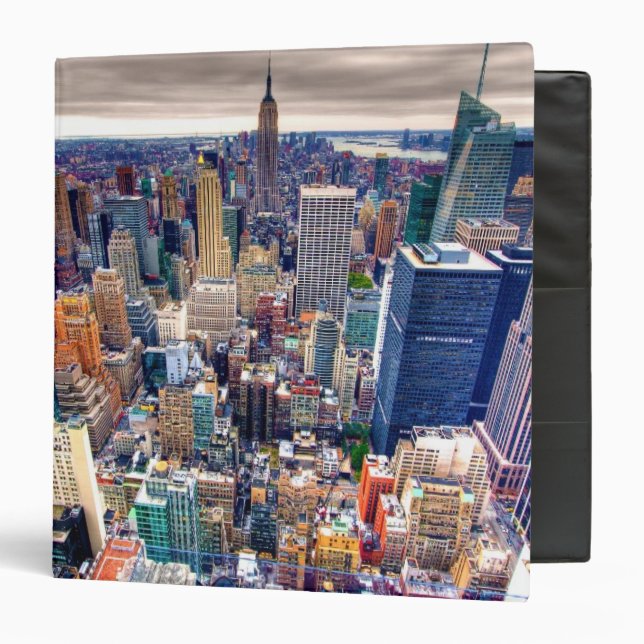 Empire State Building and Midtown Manhattan Binder (Front/Inside)
