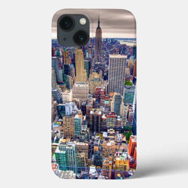 Empire State Building and Midtown Manhattan Case-Mate iPhone Case (Back)