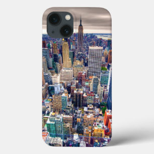 Empire State Building and Midtown Manhattan iPhone 13 Case