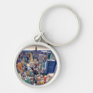 Empire State Building and Midtown Manhattan Keychain