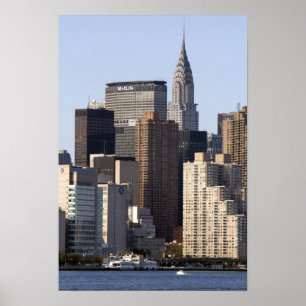 Empire State Building and New York City, New Poster