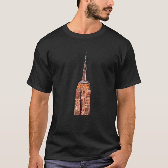 Empire State Building New York  1 T-Shirt (Front)
