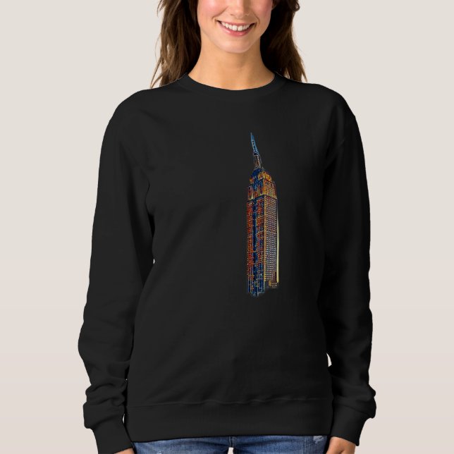 Empire State Building New York 9 Sweatshirt (Front)