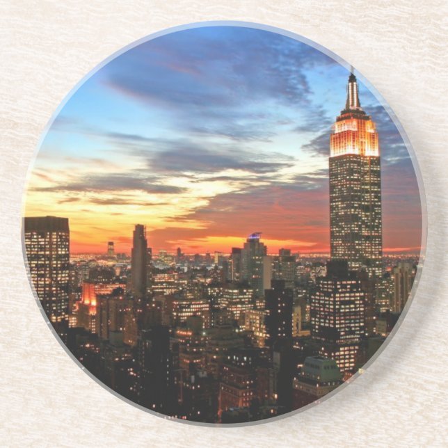 Empire State Building New York Coaster (Front)