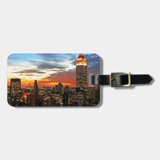 Empire State Building New York Luggage Tag