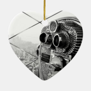 Empire State Building New York Pro Photo Ceramic Ornament