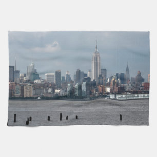 Empire State Building New York USA Kitchen Towel