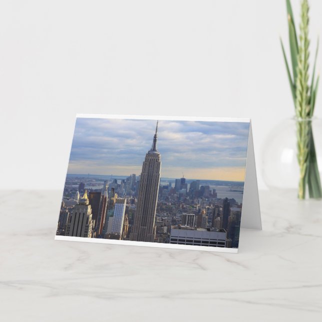 Empire State Building NYC, NY Card (Front)
