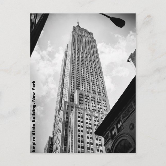 Empire State Building, NYC Postcard (Front)