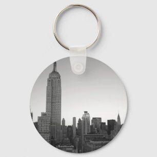 Empire State Building Photo 2 Keychain