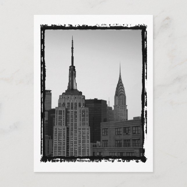 Empire State Building Photo Postcard (Front)