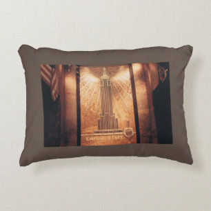 Empire State Building Pillow