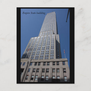 Empire State building Postcard