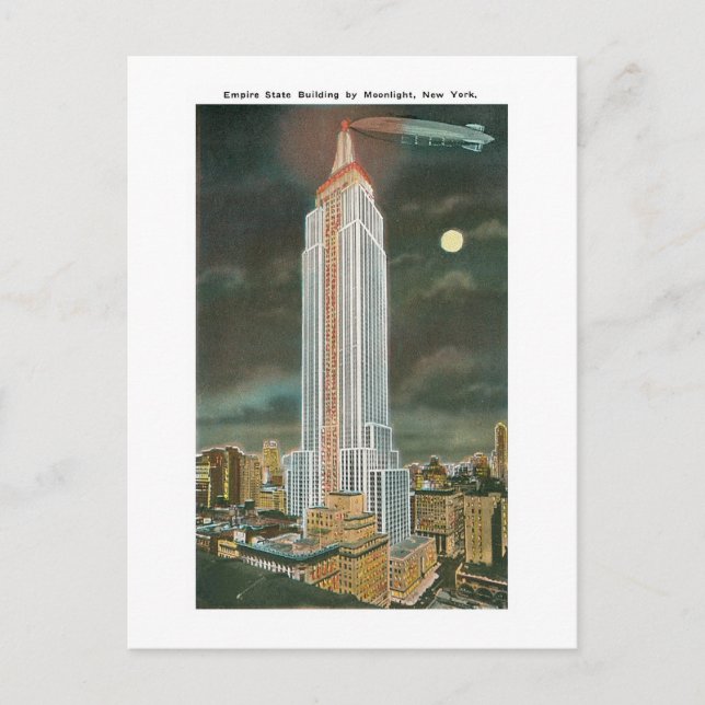 Empire State Building Postcard (Front)