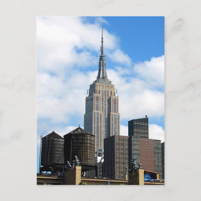 Empire State Building Postcard (Front)