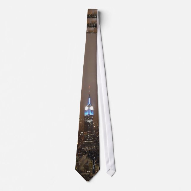 Empire State Building Tie, New York Tie (Front)